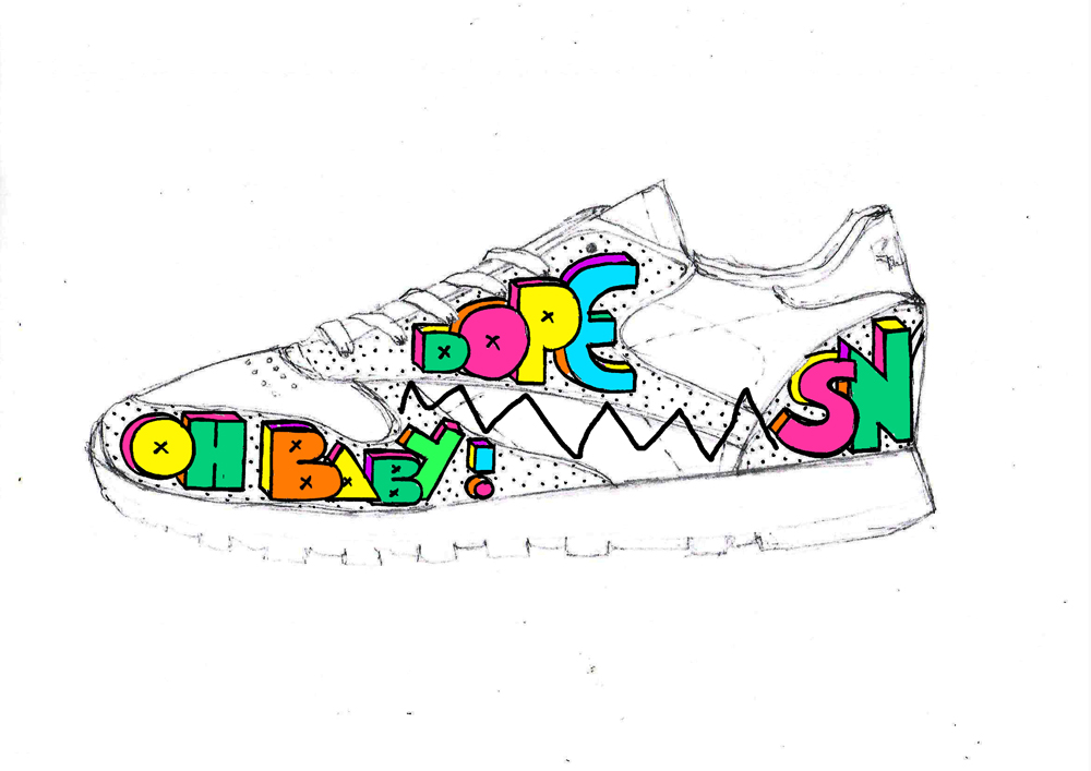 reebok custom sneakers