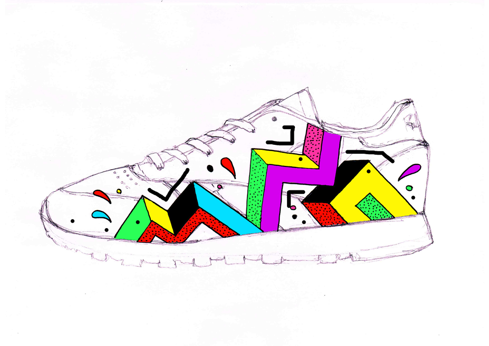 reebok custom sneakers