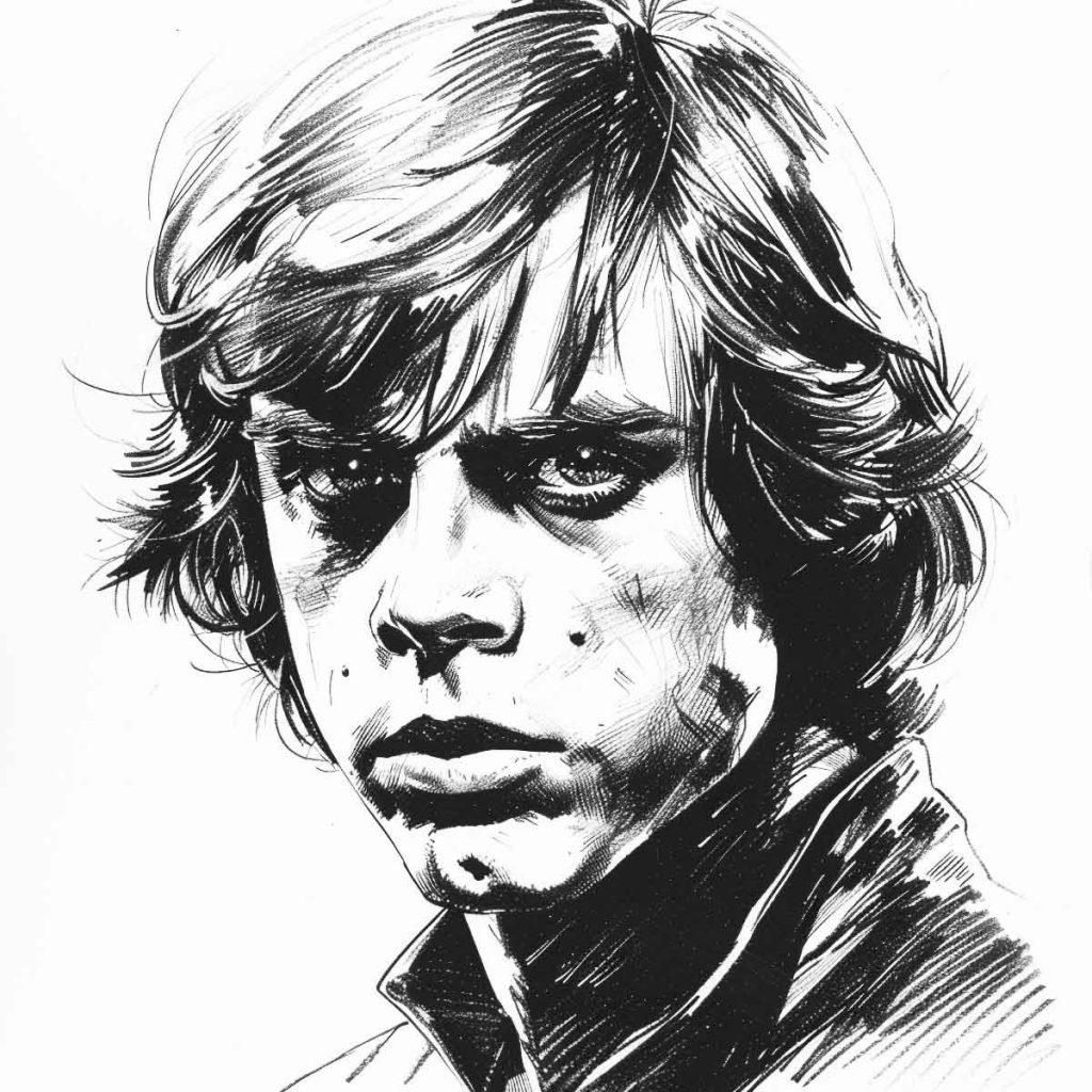 Star Wars Fan Art Luke Skywalker